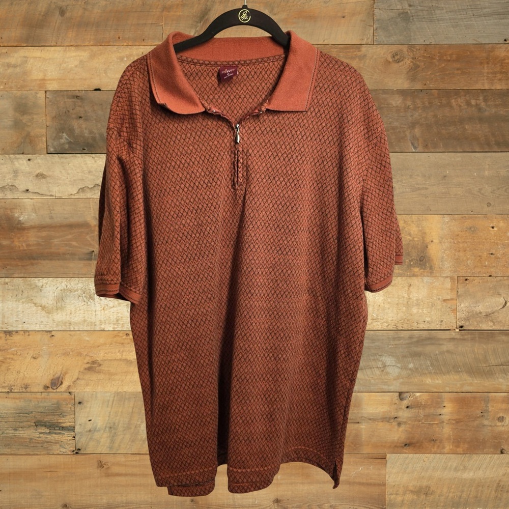 Junction West Men’s Textured‎ Polo XL